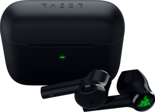 Razer Hammerhead X Ohrstöpsel Bluetooth-Freisprecheinrichtung Kopfhörer mit Schweißresistenz und Ladeetui Schwarz