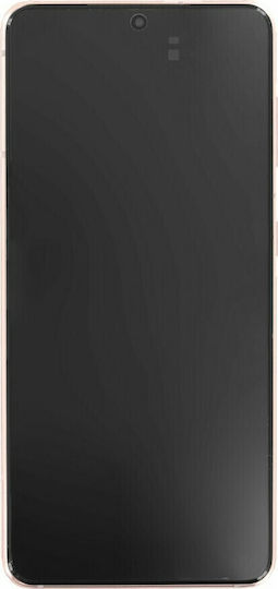 Samsung O ecran cu Mecanism Tactil și Cadru pentru Galaxy S21 (Roz)