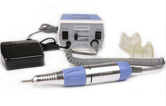 JSDA JD700 Nail Drill Power 35W Purple with Pedal with 30000 Rotations per Minute