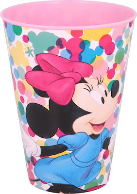 Stor Minnie Mouse Toddler Plastic Cup 430ml for 36m+ Multicolour