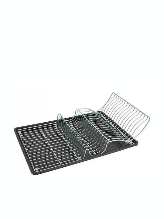 Metaltex Wing Tex Dish Drainer Metallic in Gray Color 50x31x10cm