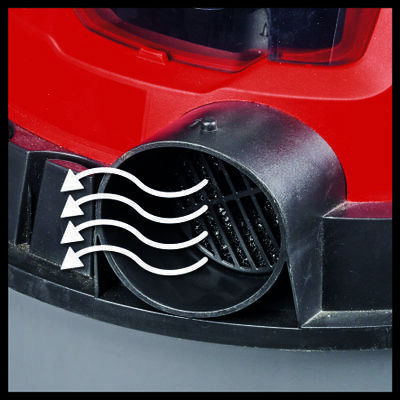 Einhell Tcvc 18/15 Li Solo Rechargeable Vacuum Wet / Dry Without Charger and Battery with Plastic Bin 15lt