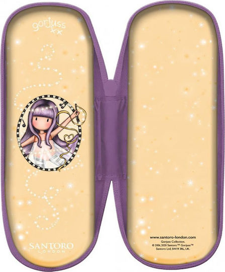 Santoro Little Dancer Pencil Case with 1 Compartment Pink