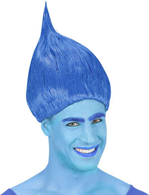 Carnival Wig Afro Hair Blue