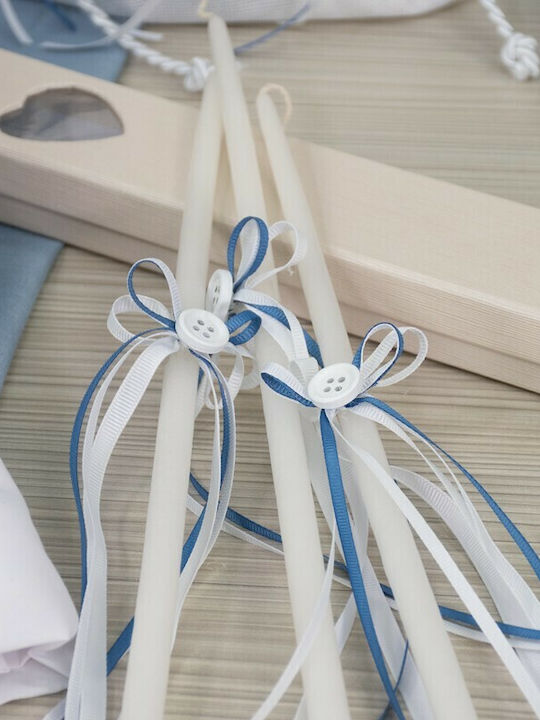 Makis Tselios Fashion Baptism Package with Theme Smurfs 3pcs