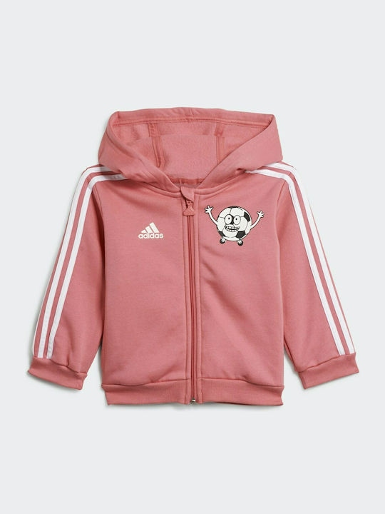 Adidas Παιδικό Σετ Φόρμας Ροζ 2τμχ