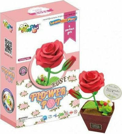 Jumping Clay Rose Kinder Ton Mehrfarbigs