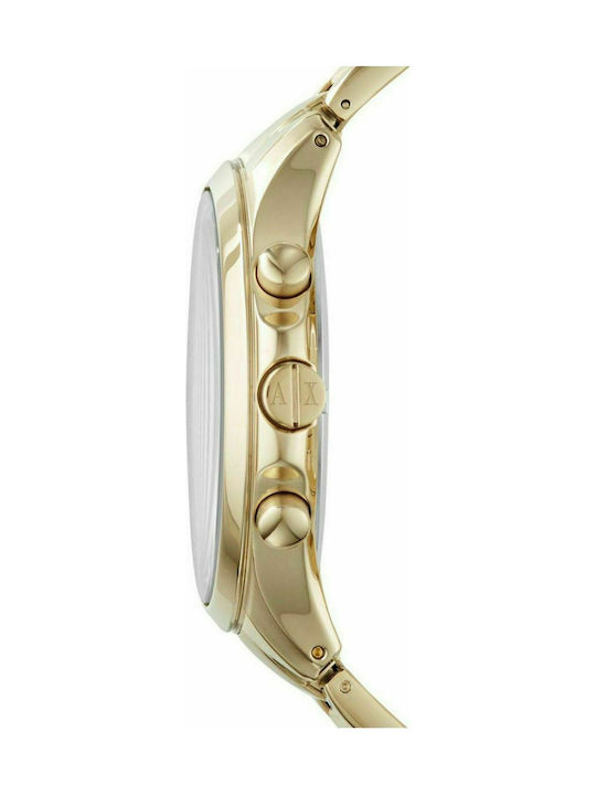 Armani Exchange Uhr Chronograph mit Gold Metallarmband AX2137
