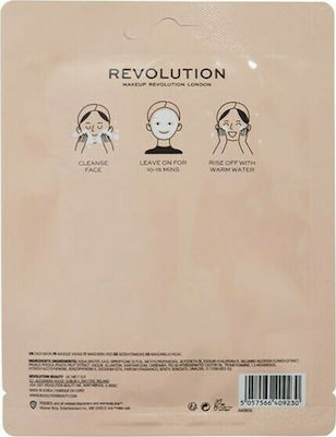 Revolution Beauty X Friends Chandler Pink Clay Sheet Face Moisturizing Mask