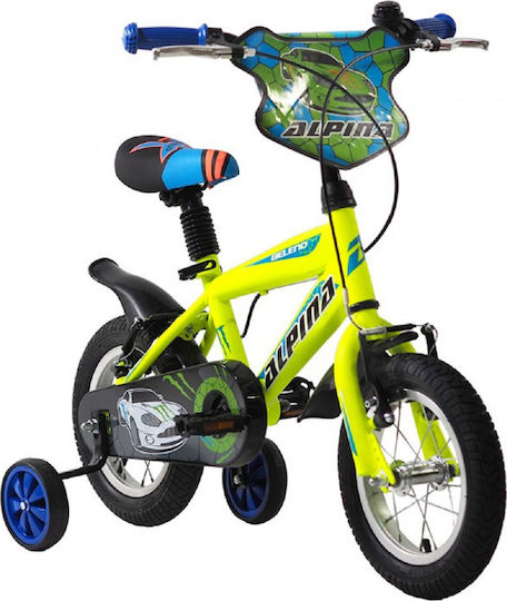 Alpina Beleno 12" Kids Bicycle BMX (2020) Yellow