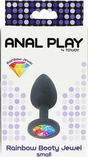 ToyJoy Rainbow Booty Jewel Πρωκτική Σφήνα Small Small 7cm