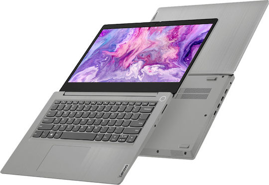 Lenovo IdeaPad 3 14ITL05 14" IPS FHD (i3-1115G4/4GB/128GB SSD/W10 S) Platinum Grey (GR Keyboard)
