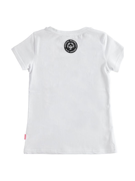 iDO Kids T-shirt White Dynamic