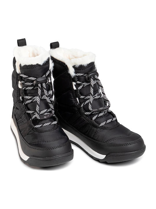 Whitney II Short Lace Ghete de Zăpadă Copii cu Șireturi Negre