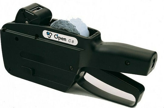 Jolly C8 Mechanical Handheld Label Maker 1 Row in Black Color