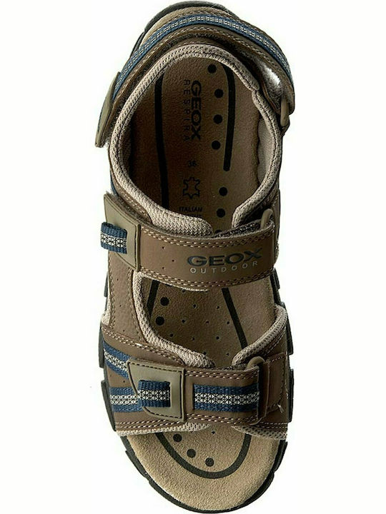 Geox Kinder Sandalen Anatomisch Braun