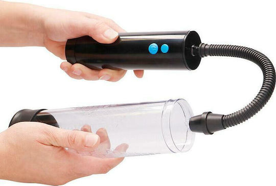 Shots Extreme Rechargeable Auto Pump Τρόμπα Πέους Διάφανη
