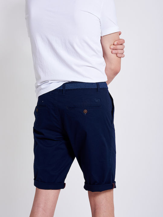 Victory Boston Men's Shorts Chino Navy Blue