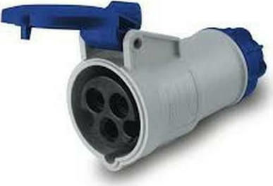 Scame Female Industrial Socket Type IP44 3x16A 2P+E
