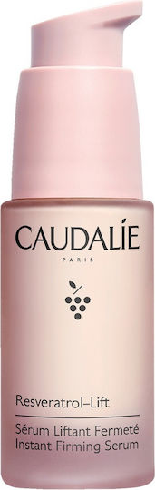 Caudalie Resveratrol Lift Firming Moisturizing and Anti-aging Serum for Face with Peptides and Hyaluronic Acid for Lifting and Firming 30ml