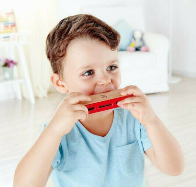 Hape Wooden Wind Instrument Φυσαρμόνικα for 3+ Years