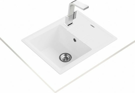 Teka Stone 45 S-TG 1C 1E Ένθετος Αριστερός από Συνθετικό Γρανίτη Μ65xΠ51cm