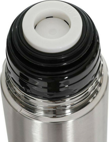 Trespass Thirst 50 X Bottle Thermos Stainless Steel 500ml Silver with Cap-Cup