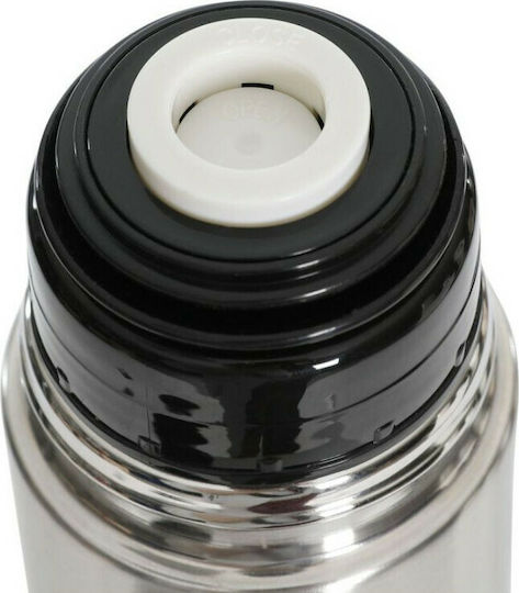 Trespass Thirst 75 X Μπουκάλι Θερμός Ανοξείδωτο 750ml Ασημί με Καπάκι-Κύπελλο