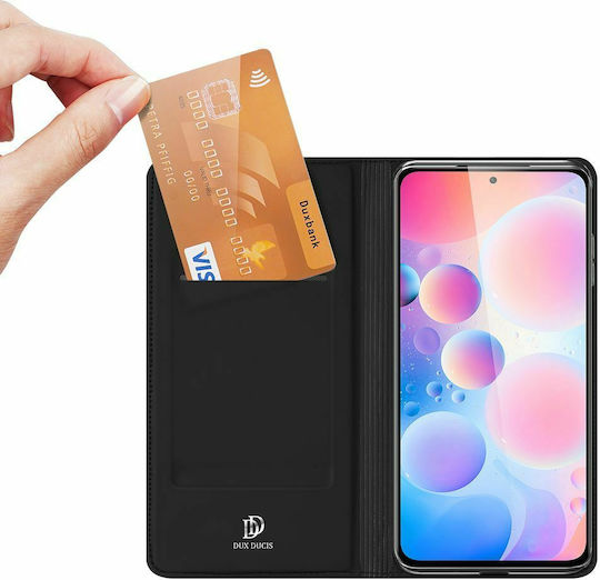 Dux Ducis Skin Pro Book Synthetic Leather Black (Poco F3 / Mi 11i)
