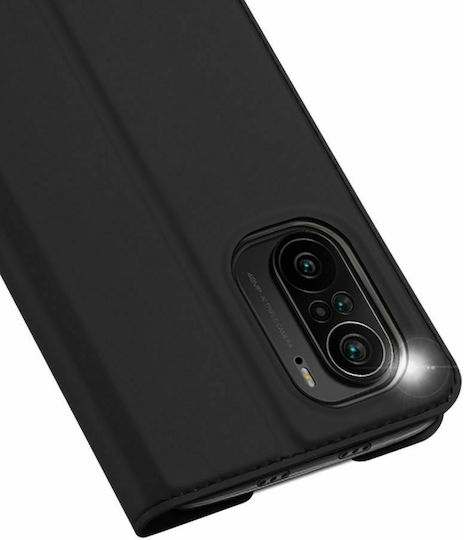 Dux Ducis Skin Pro Book Synthetic Leather Black (Poco F3 / Mi 11i)