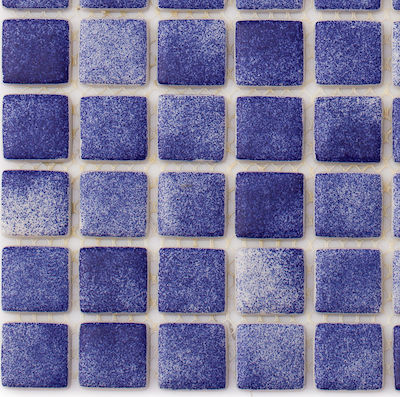 Ravenna Cloud Cobalto Pw 25204 019941 Placă Podea / Perete Interior Sticlă Mat 31.7x31.7cm Albastru