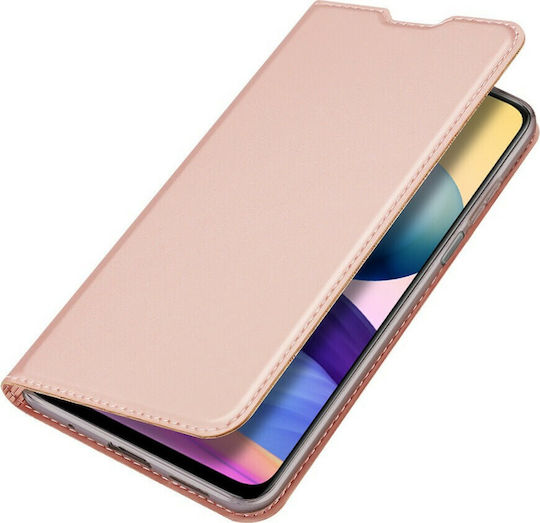 Dux Ducis Skin Pro Book Δερματίνης Ροζ (Redmi Note 10 5G / Poco M3 Pro)