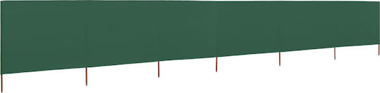 vidaXL Fabric Fence Panel 1.6x8m
