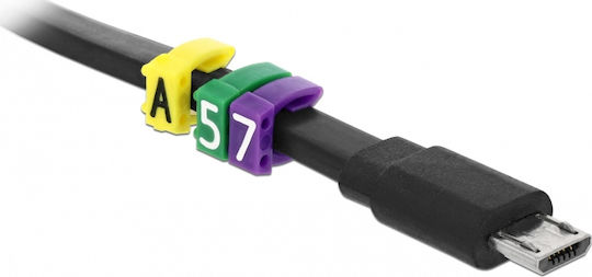 DeLock Cable Marking Yellow (18303) 260pcs