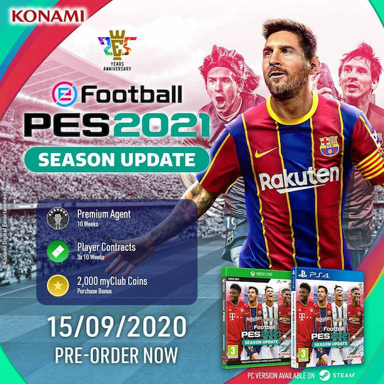 eFootball PES 2021 PS4 Game