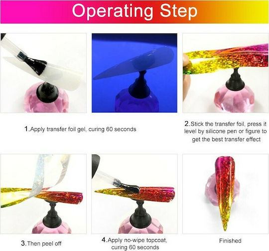 Canni Transfer Foil Foil for Nails B in Various Colors