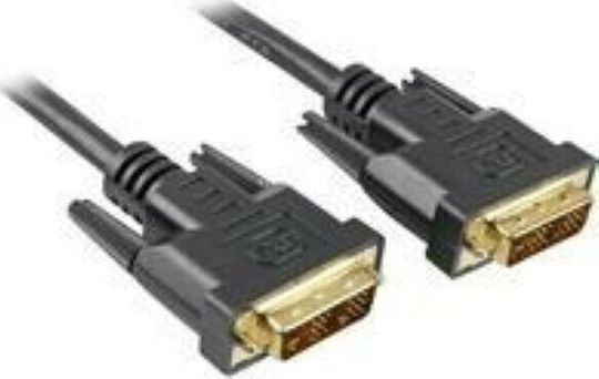 Sharkoon Cablu DVI-D - DVI-D 3m Negru