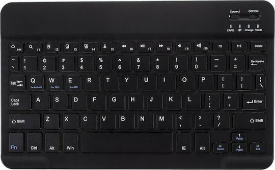 Flip Cover με Πληκτρολόγιο στα Αγγλικά US Μαύρη (Lenovo Tab M10 Plus 10.3")