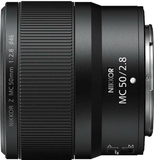 Nikon Full Frame Φωτογραφικός Φακός Nikkor Z MC 50mm f/2.8 Standard / Macro για Nikon Z Mount Μαύρος
