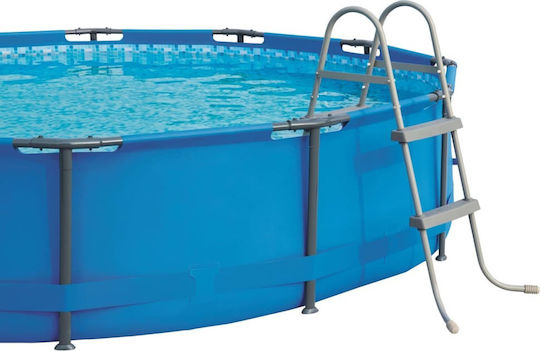 Bestway Стълба За Басейн От Пластмаса 112x84x66см