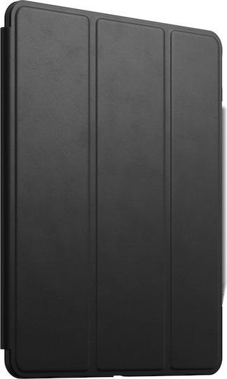 Nomad Robustes Leder Flip Cover Dauerhafte Schwarze (iPad Pro 2020 12,9 Zoll)