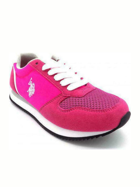 U.S. Polo Assn. Kids Sneakers STEW1 Fuchsia