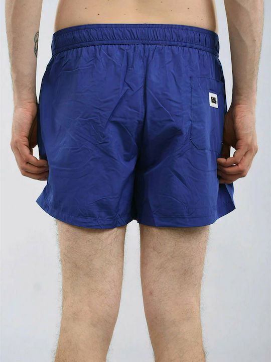 Karl Lagerfeld KL21MBS02 Men's Swimwear Shorts Navy Blue KL21MBS02_BLU_NAVY