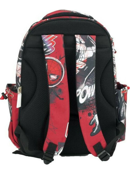 Gim Spiderman Comic School Bag Backpack Elementary, Elementary in Red color 27lt