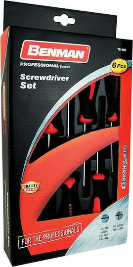 Benman Set 6 Screwdrivers