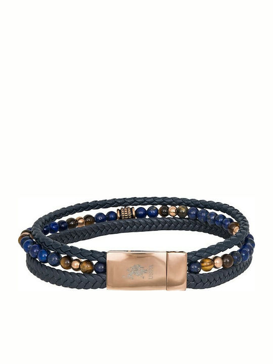 U.S. Polo Assn. Brandon Ανδρικό Βραχιόλι Δερμάτινο U.S. Polo Assn. Brandon Ανδρικό Βραχιόλι Δερμάτινο