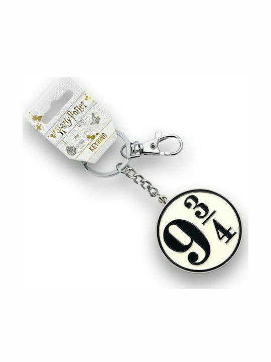 The Noble Collection Ключодържател Platform 9 3/4 от Метал Сив The Noble Collection Ключодържател Platform 9 3/4 от Метал Сив
