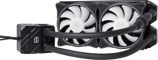 Alphacool Eisbaer Pro Aurora 240 Sisteme De Răcire Cu Apă AIO CPU Cu 2 Ventilatoare 120mm Și Iluminare RGB