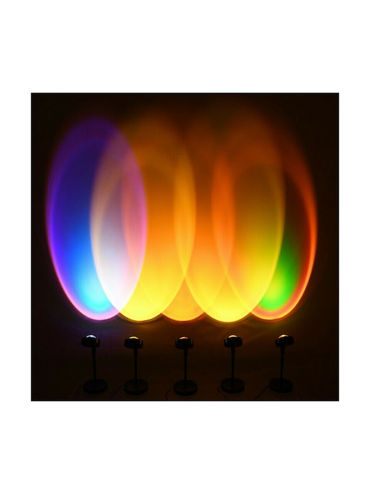GloboStar LED Floor Lamp H94xW15cm. with Warm White Light Black