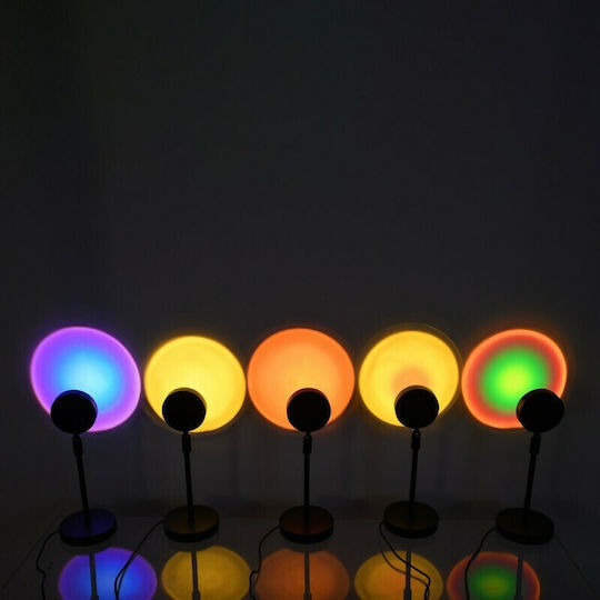 GloboStar LED Подова Лампа В94xД15см. Черен
